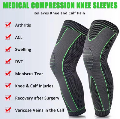 Pack of 2 Adjustable Knee Support Brace