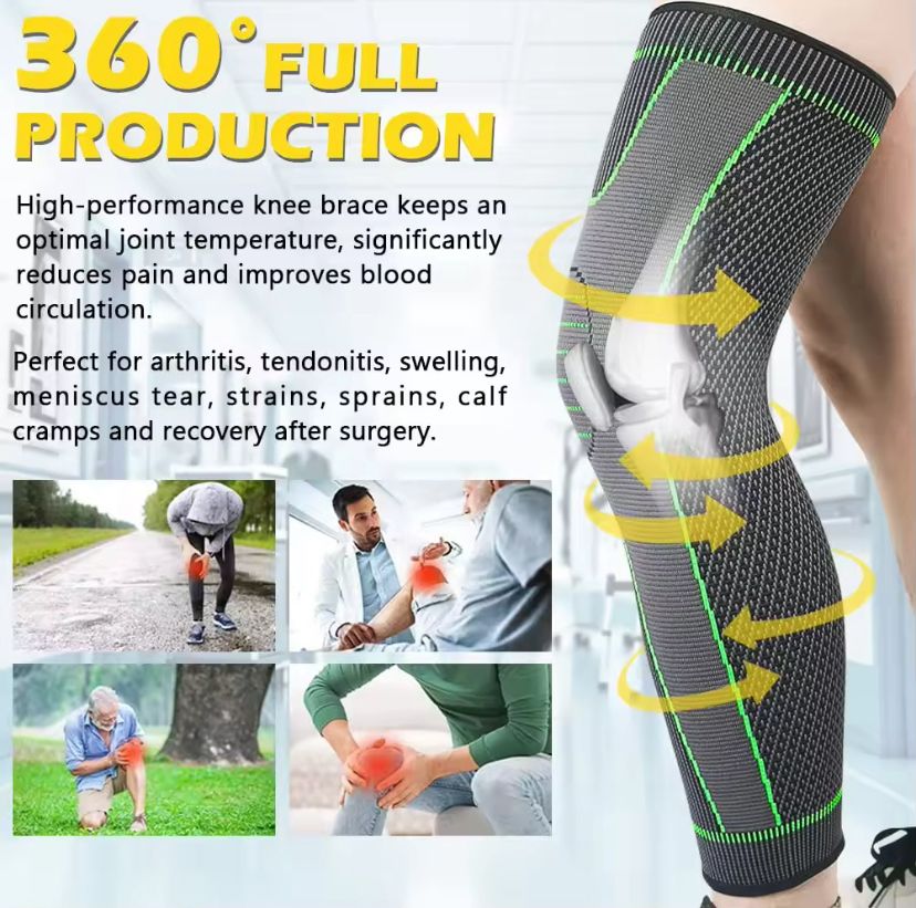 Pack of 2 Adjustable Knee Support Brace